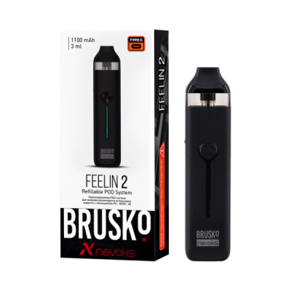 POD-система Brusko Feelin 2 Черный в Самаре