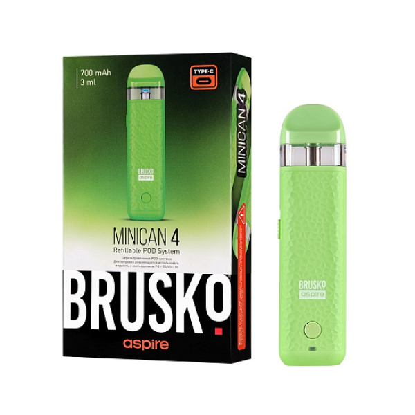 POD-система Brusko Minican 4 Зелёный в Самаре