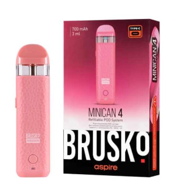 POD-система Brusko Minican 4 Розовый в Самаре