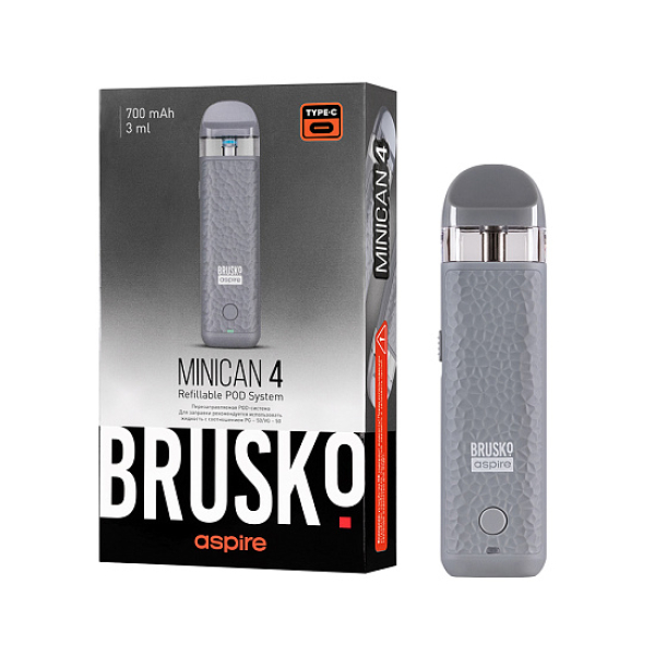 POD-система Brusko Minican 4 Серый в Самаре
