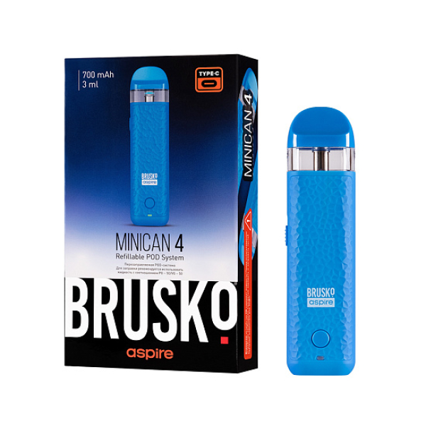POD-система Brusko Minican 4 Синий в Самаре