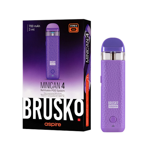 POD-система Brusko Minican 4 Фиолетовый в Самаре