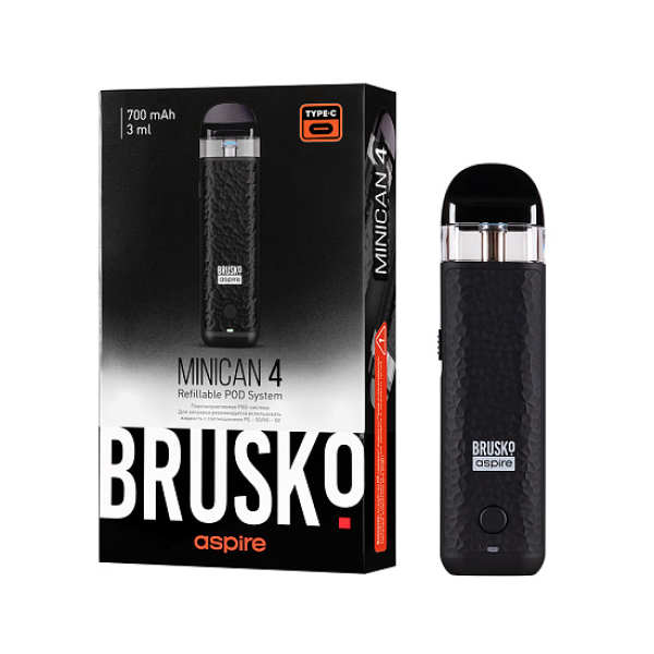 POD-система Brusko Minican 4 Черный в Самаре