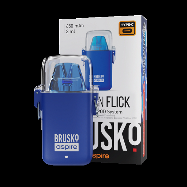 POD-система Brusko Minican Flick Синий в Самаре