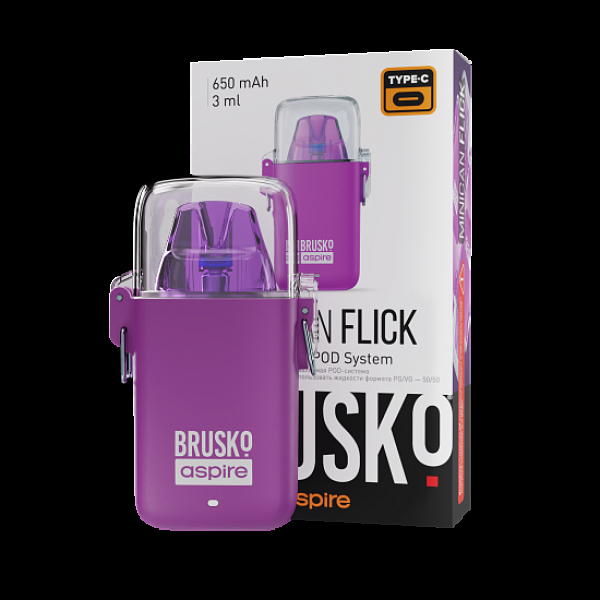 POD-система Brusko Minican Flick Фиолетовый в Самаре