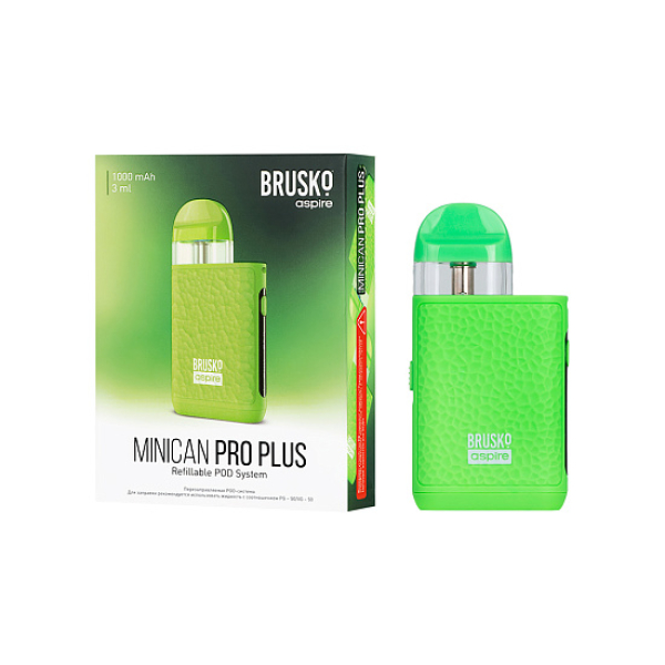 POD-система Brusko Minican Pro Plus Зеленый в Самаре