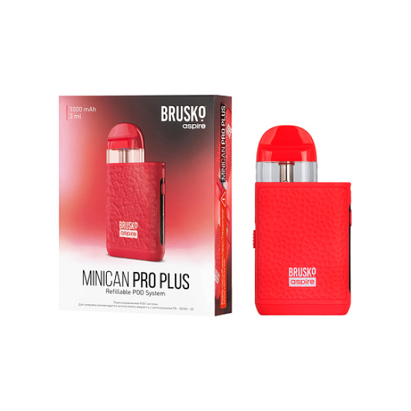 POD-система Brusko Minican Pro Plus Красный в Самаре
