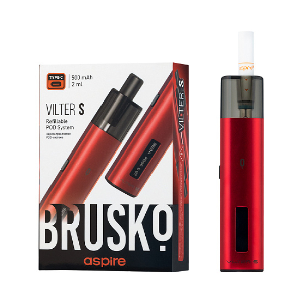 POD-система Brusko Vilter S Красный в Самаре