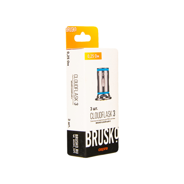 Испаритель Brusko Cloudflask 3 0.25 Ом 3 шт в Самаре