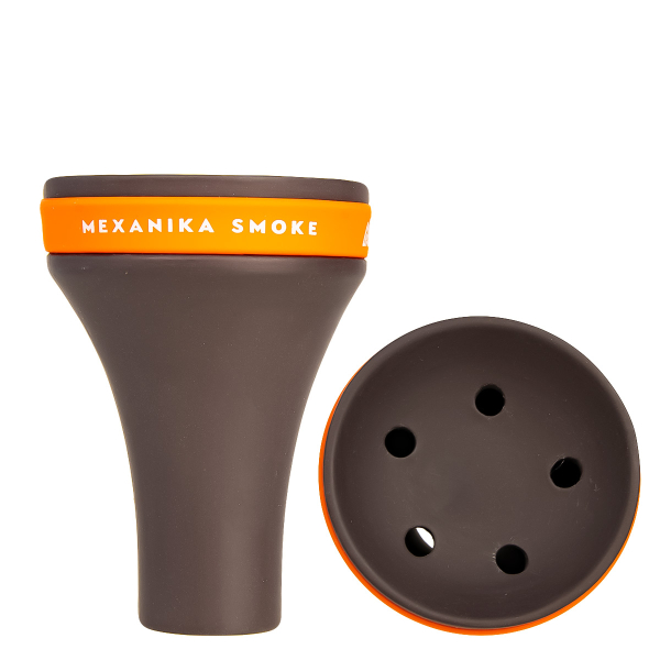 Чаша Mexanika Smoke Fancy Чёрная   С Оранжевым в Самаре