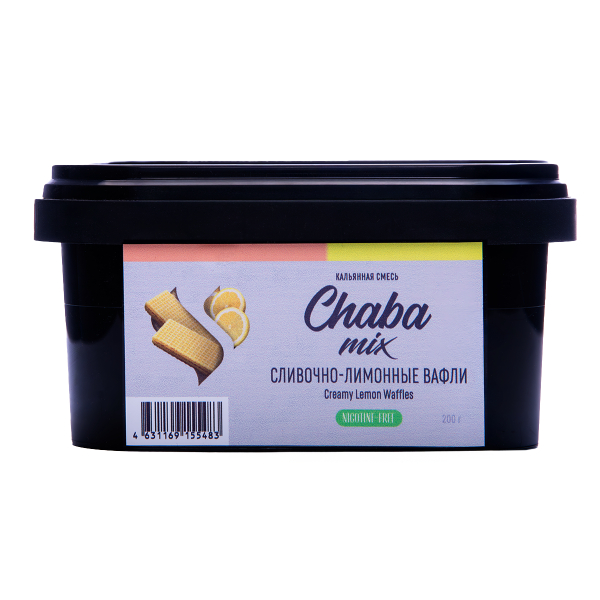 Бестабачная смесь Chaba Сливочно Лимонные Вафли 200 грамм в Самаре