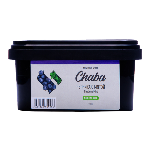 Бестабачная смесь Chaba Черника С Мятой 200 грамм в Самаре