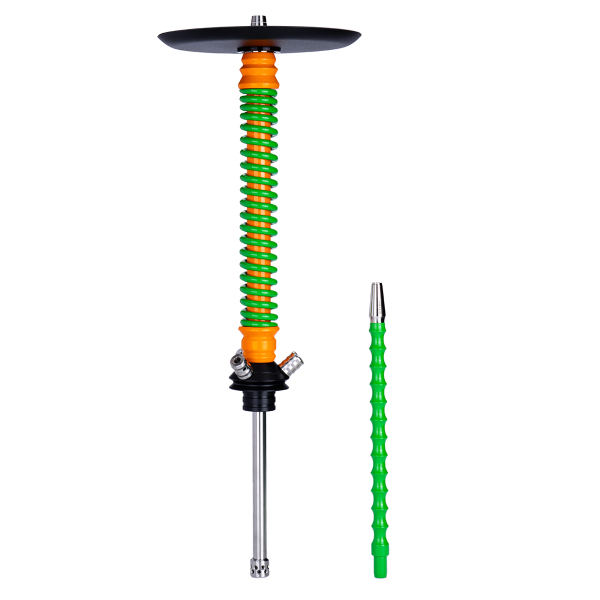 Кальян Mamay Customs Coilovers Оранжево Салатовый в Самаре