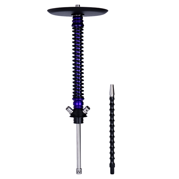 Кальян Mamay Customs Coilovers Фиолетовый Лак Черный в Самаре