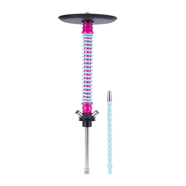 Кальян Mamay Customs Coilovers Фуксия Мята   Грав. Черепа в Самаре