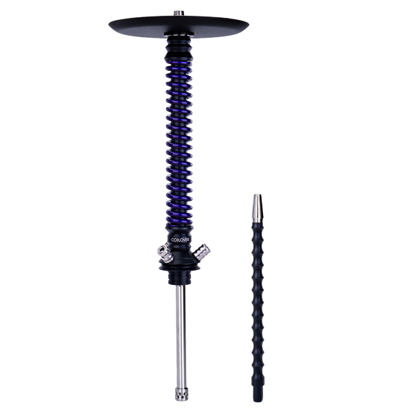Кальян Mamay Customs Coilovers Чёрно Фиолетовый Лак в Самаре
