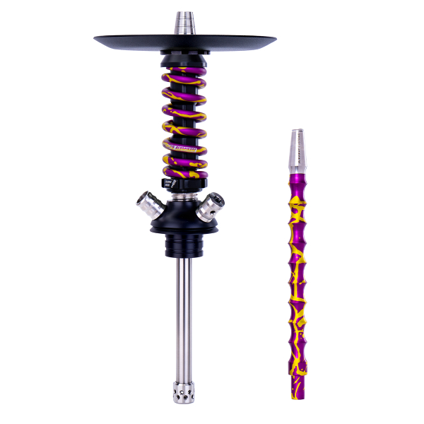 Кальян Mamay Customs Coilover Micro Пурпурно Золотой Сплеш в Самаре