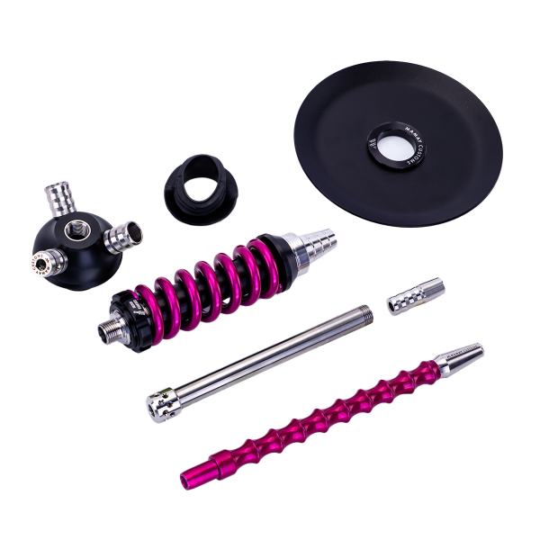 Кальян Mamay Customs Coilover Micro Розовый Лак в Самаре