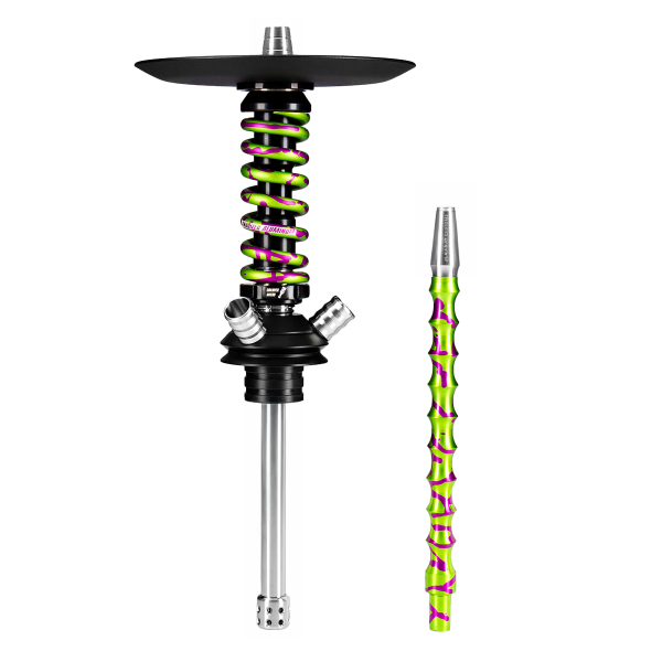 Кальян Mamay Customs Coilover Micro Салатово Пурпурный Сплеш в Самаре