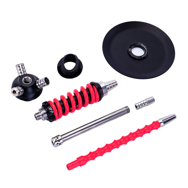 Кальян Mamay Customs Coilover Micro Чёрно Розовый в Самаре