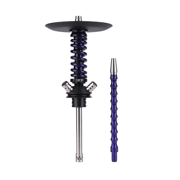 Кальян Mamay Customs Coilover Micro Чёрно Фиолетовый Лак в Самаре
