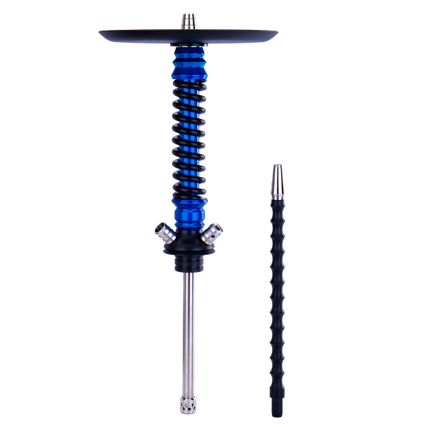 Кальян Mamay Customs Coilovers Mini Голубой Лак Черный в Самаре