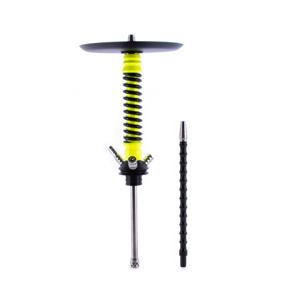 Кальян Mamay Customs Coilovers Mini Жёлтый Ф Чёрный   Гр. Bus в Самаре
