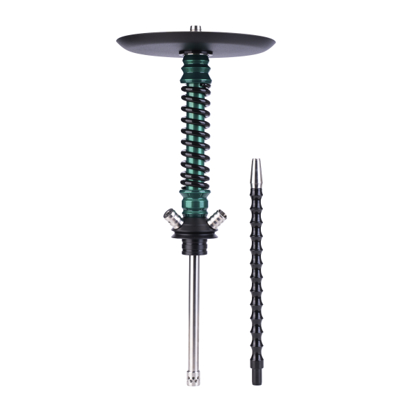 Кальян Mamay Customs Coilovers Mini Зелёный Лак Чёрный   Гр. Кубы в Самаре