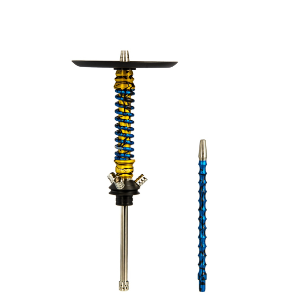 Кальян Mamay Customs Coilovers Mini Синий Сплеш Золотой Сплеш в Самаре