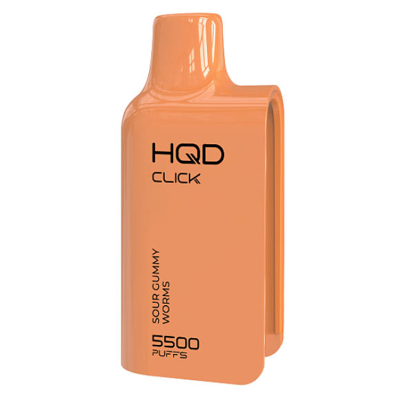 Картридж Hqd Click  Sour Gummy Worms  Кислые Мармеладные Червячки 5500 тяг в Самаре