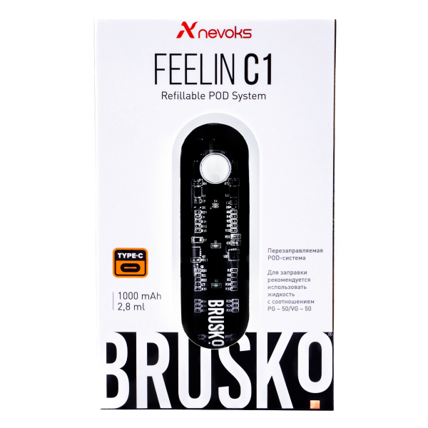 POD-система Brusko Feelin C1 Белый в Самаре