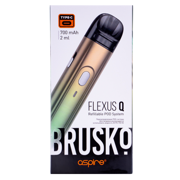 POD-система Brusko Flexus Q Аквамариновый Градиент в Самаре