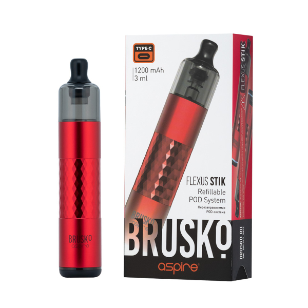 POD-система Brusko Flexus Stik Красный в Самаре