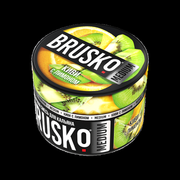 Бестабачная смесь Brusko Киви С Лимоном Medium 50 грамм в Самаре