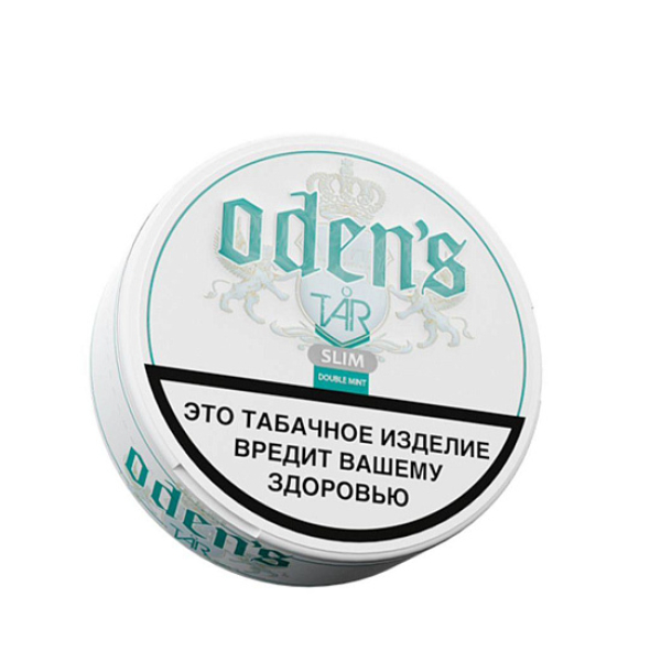 Жевательный табак Odens Tar  Double Mint Slim 10 грамм в Самаре