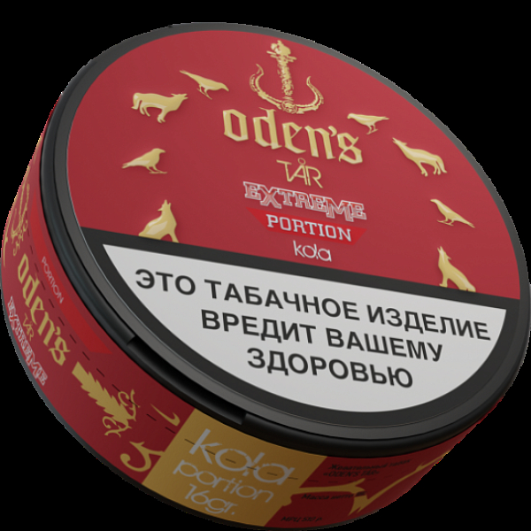 Жевательный табак Odens Tar  Portion  Kola 16 грамм в Самаре