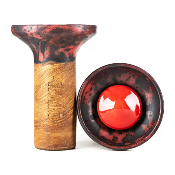 Чаша Облако Flow Red On Black Red Marble в Самаре