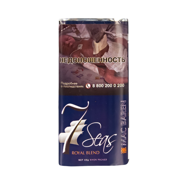 Трубочный табак Mac Baren 7 Seas Royal Blend 40 грамм в Самаре