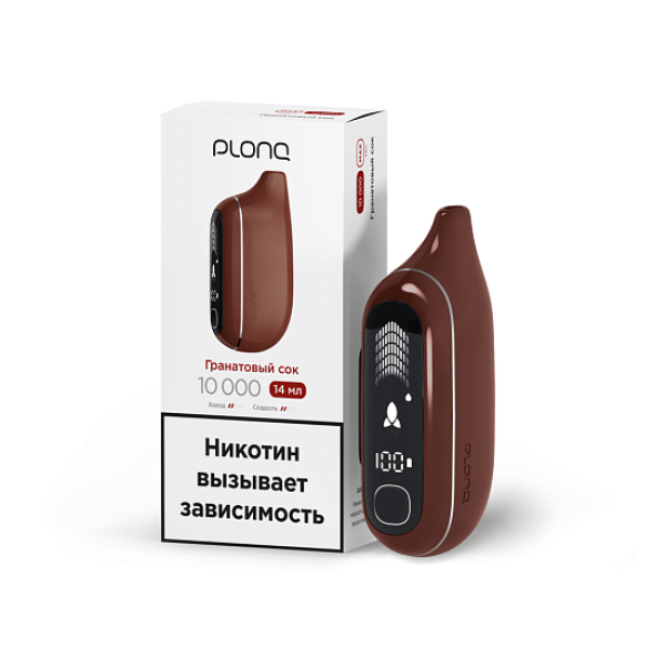 Электронка Plonq Max Pro   Гранатовый Сок 10000 затяжек в Самаре
