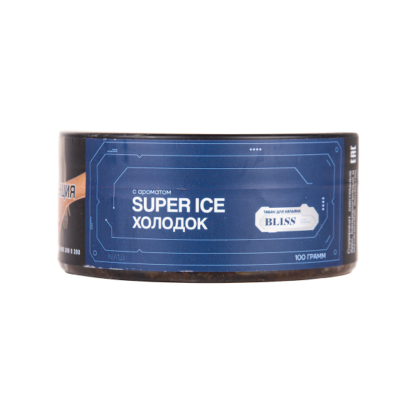 Табак BLISS Super Ice Холодок 40 грамм в Самаре