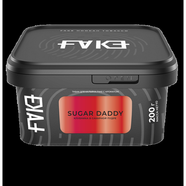 Табак Fake Sugar Daddy Клубника В Сахарной Пудре 200 грамм в Самаре