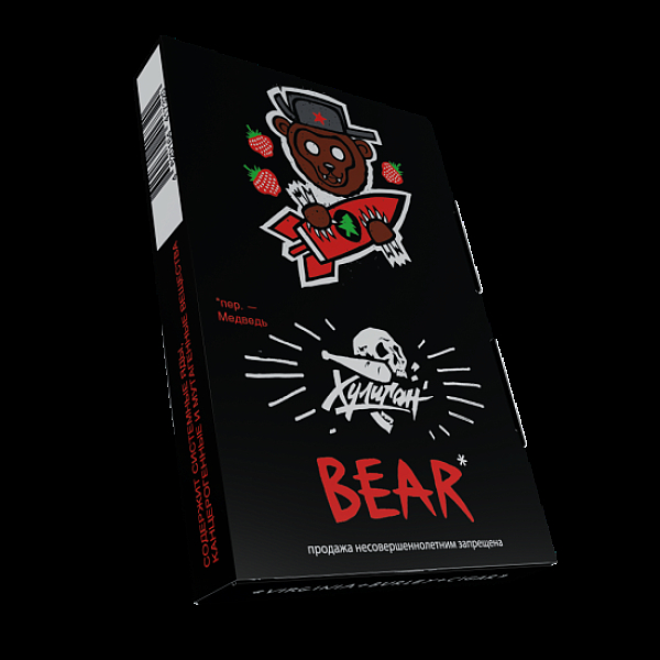Табак Хулиган Bear Клубника С Елкой 25 грамм в Самаре
