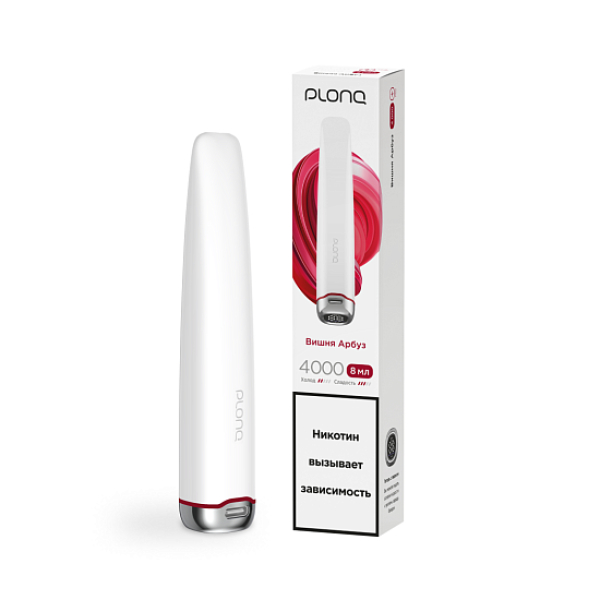 Электронка Plonq Plus Pro Вишня Арбуз 4000 затяжек в Самаре