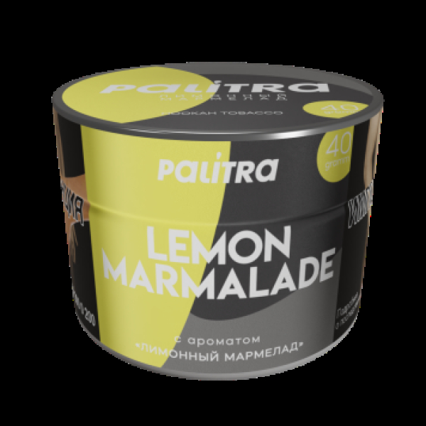 Табак Palitra Lemon Marmalade Лимонный Мармелад 40 грамм в Самаре
