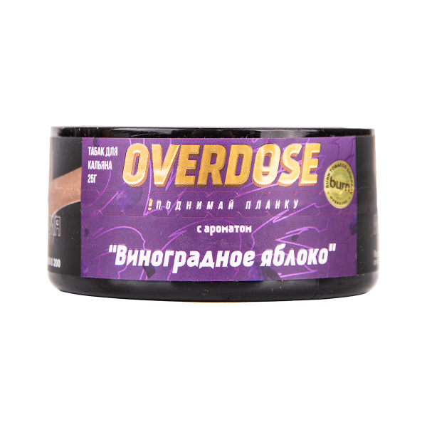 Табак Overdose Grapple 100 грамм в Самаре