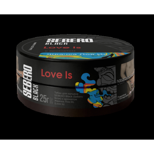 Табак Sebero Black Black Love Is 25 грамм в Самаре