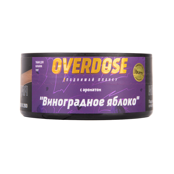 Табак Overdose Grapple 25 грамм в Самаре