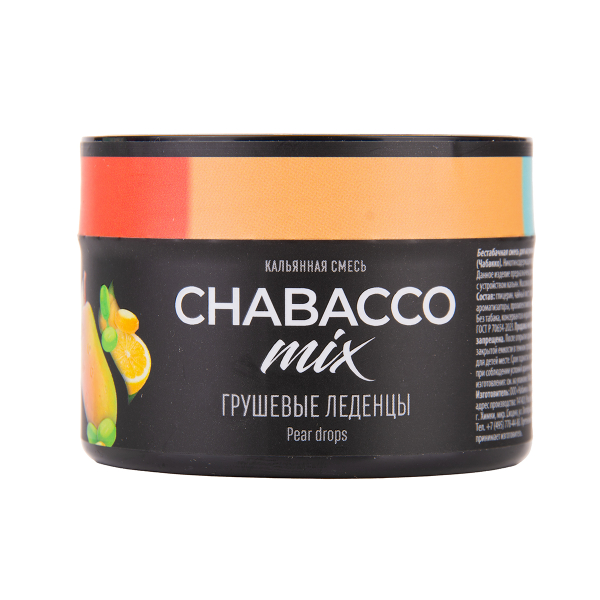 Бестабачная смесь Chabacco Mix Medium Pear Drops 40 грамм в Самаре