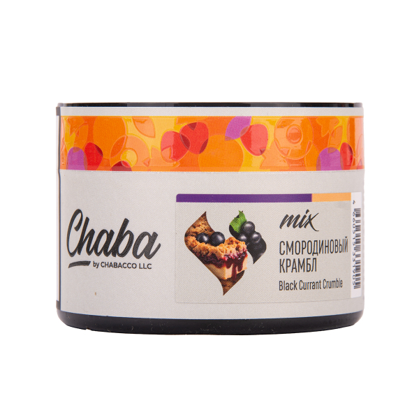 Бестабачная смесь Chaba Mix Black Currant Crumble Nicotine Free 50 грамм в Самаре