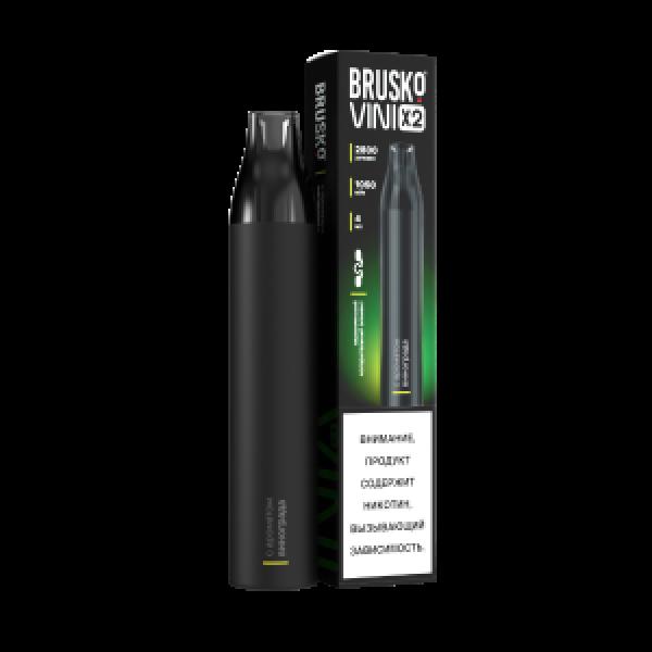 Электронка Brusko Vini X2 Грейпфрут 2800 затяжек в Самаре